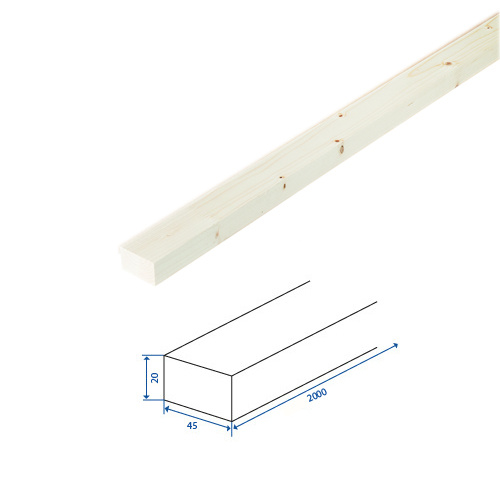 Hoblovaná lať smrk 20x45x2000 - RU - 32192.jpg
