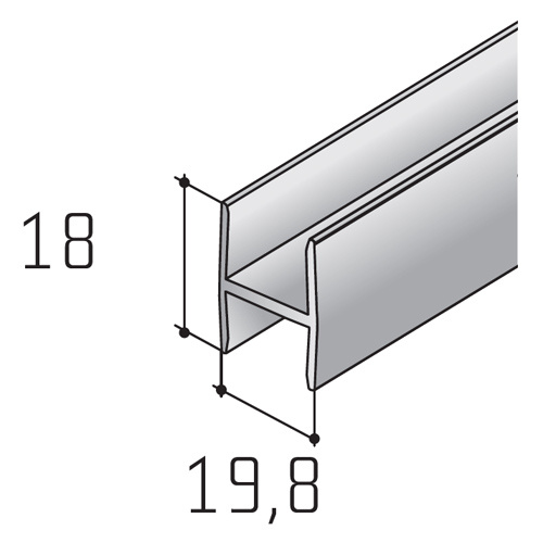 Dělící profil H - stříbrný elox - 81743.jpg
