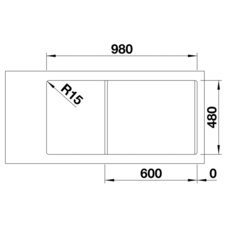Kuchyňský dřez vestavný/do roviny LEMIS 6S-IF nerez kartáčovaný - 523032_03.jpg