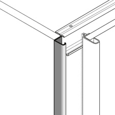 Korpusová lišta pro zadní dveře 2500 mm hliník eloxovaný - 9146622_03.jpg