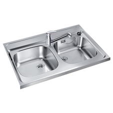 Kuchyňský dřez nástavný Z 8x6 nerez přírodní lesk - 518221_01.jpg