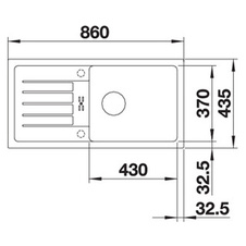 Dřez vestavný FAVUM XL 6 S kávová - 524238_01.jpg