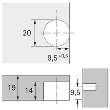 Excentrické spojovací kování VB 35 MD/19 mm niklované - 65505_01.jpg