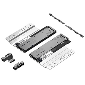 Systém otevírání  Push to open Silent pro dřevěné zásuvky na výsuvech Quadro 4D V6 pro hmotnost do 10kg - 9246312.jpg