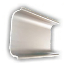 Středový profil horizontální C  hliník ( 5m )