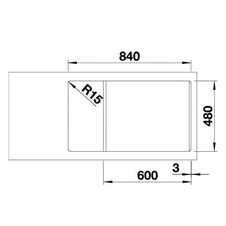Kuchyňský dřez LEGRA XL 6 S bílá - 523328_03.jpg