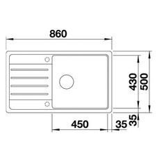 Kuchyňský dřez LEGRA XL 6 S bílá - 523328_04.jpg