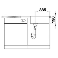 Dřez vestavný ZIA XL 6 S Compact antracit - 523273_02.jpg