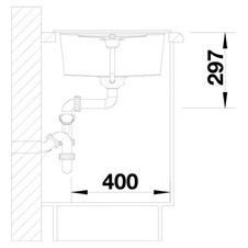 Dřez vestavný METRA 45 S perlově šedá - 520567_05.jpg