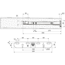 Skrytá konzole O.M.M. 350mm MN114 350.02 - 710935_01.jpg