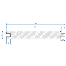 Palubka klasik smrk 19x146x4000 A/B - SE         5ks/bal=2,92m2 - 30346_01.jpg