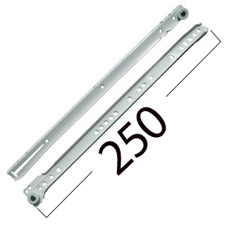 Výsuv rolničkový 250mm - bílý - 710485.jpg