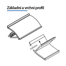 TĚSNÍCÍ LIŠTA F041 ST15 SONORA BÍLÁ 4100 AC01 - tlf041st15e4100_01.jpg