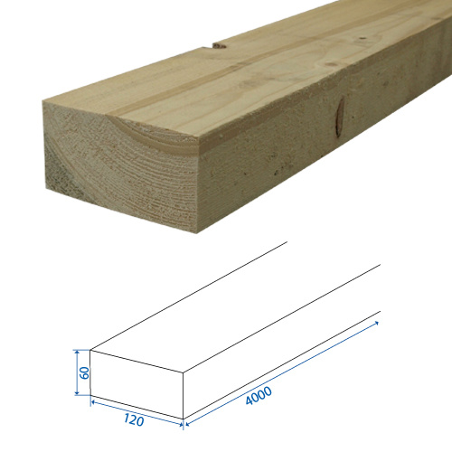 Stavební řezivo - hranol 60x120x4000 mm - 31660.jpg