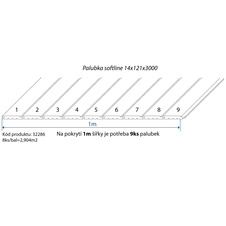 Palubka softline smrk 14x121x3000 A/B - ST          8ks/bal=2,904m2 - 32286_02.jpg