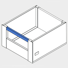 Reling čela vnitřní zásuvky bílý - Modern Box Square 1100 mm - 7231319_01.jpg