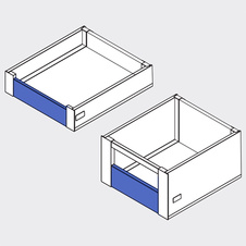 Čelo pro vnitřní zásuvku bílé - Modern Box Square 1100 mm - 7231309_01.jpg