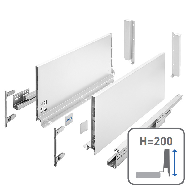 Zásuvka Axis Pro  l- 500mm  bílá - velmi vysoká H200 - 7251223.jpg