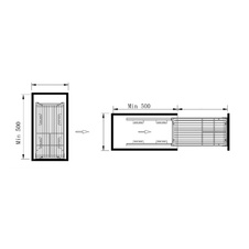 Plnovýsuvný dvojkoš KOMFORT spodní s tlumeným dovřením,158x465x522 mm (korpus 200) - 1002222001_02.jpg