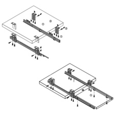 Výsuv na klávesnici 570x270x40 mm - světlá - 7104297_02.jpg