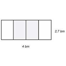 SET S13B (S60N) - 4 m pro 4 křídla, bílá mat RAL 9003 - set079_02.jpg