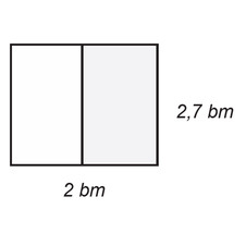 SET S11N (S65N) - 2 m pro 2 křídla, bílá mat RAL 9003 - set061_02.jpg