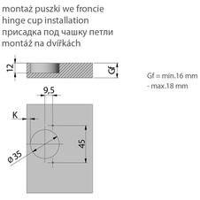 Závěs 3D GTV hydraulický 110° polonaložený - klipový Prestige s 3D podložkou - 7104031_05.jpg