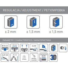 Závěs 3D GTV hydraulický 110° polonaložený - klipový Prestige s 3D podložkou - 7104031_07.jpg