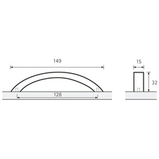 Úchytka Balmo Ba128 Nerez Finiš * - 43472_01.jpg