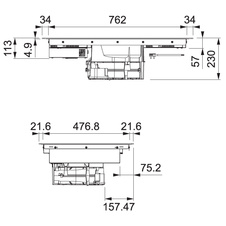 Indukční varná deska s integrovaným odsavačem/ digestoří FMA 839 HI - 861424_03.jpg