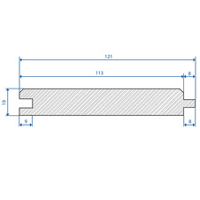 Palubka klasik smrk 19x121x5100 A/B - SE          6ks/bal=3,703m2 - 30345_01.jpg