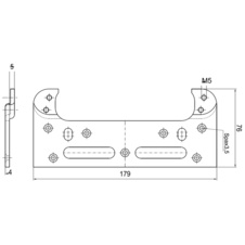 Plech DX 61 vyosení 5mm bez PÚ - 37553_01.jpg