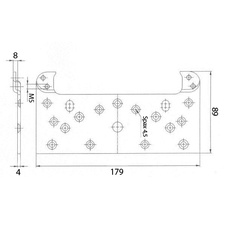 Plech DX 38 vyosení 8mm bez PÚ - 39161_01.jpg