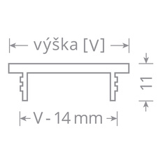 Větrací mřížka bílý komaxit   60 x 400 - 890114_03.jpg