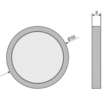 LED svítidlo bodové WIRELI 1,6W 80lm 56x8mm bílá teplá - 3201016607_01.jpg