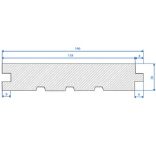 Palubka podlahová smrk 28x146x3000 A/B - SE        4ks/bal=1,752m2 - 30372_01.jpg