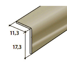 Profil S07 - 2m  světlý bronz  -  úhelník 11x17mm - 91853_01.jpg