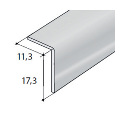 Profil S07 - 3m  stříbrný -  úhelník 11x17mm - 91852_01.jpg