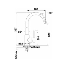 Baterie MIDA Silgranit-look šedá vulkán - 526965_03.jpg
