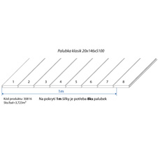 Palubka klasik sibiřský modřín 20x146x5100 A/B - SE        5ks/bal=3,723m2 - 30816_02.jpg