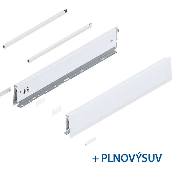 BLUM MERIVOBOX sada E-reling, BLUMOTION S, 70kg, délka 550, hedvábně bílá - 38412.jpg