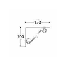 KONZOLE 150X100 WOP150 C- ČERNÁ - 05218_01.jpg