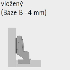 Závěs klipový Novisys 8848i vložený TH 52 s integrovaným tlumením - 9313120_02.jpg