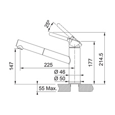 Baterie FC 3055.071 ORBIT Chrom/Onyx - 862530_01.jpg