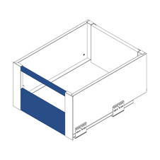 Sestava pro zásuvku AxisPro velmi vysoká ( panel 1200mm H=110 + reling 1200mm + přední úchyt čela 1 sada )(pro výšku D-199mm) bílá - 7261353_02.jpg