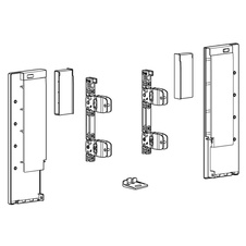 Avantech You Sada spojek pro vnitřní čelo Inlay k bokům standard V187 mm antracitová - 9257653_01.jpg