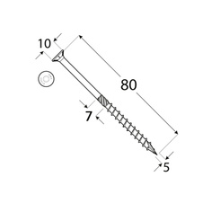 CS 05080 tesařský vrut se zapuštěnou hlavou 5x80mm - 06501_02.jpg