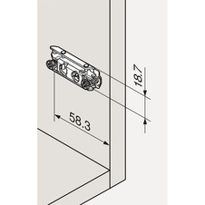 AVENTOS HK-S,HF, HF top přímá podložka EXPANDO  pro dřevěná čílka a široké alurámečky - 177h3100e_01.jpg