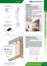 Sada kování S80N FOLD pro skládací dveře - 81851_03.jpg