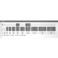 Příborníková vložka OrgaTray 590 Š300mm/ NL470mm bílá - 9194897_02.jpg